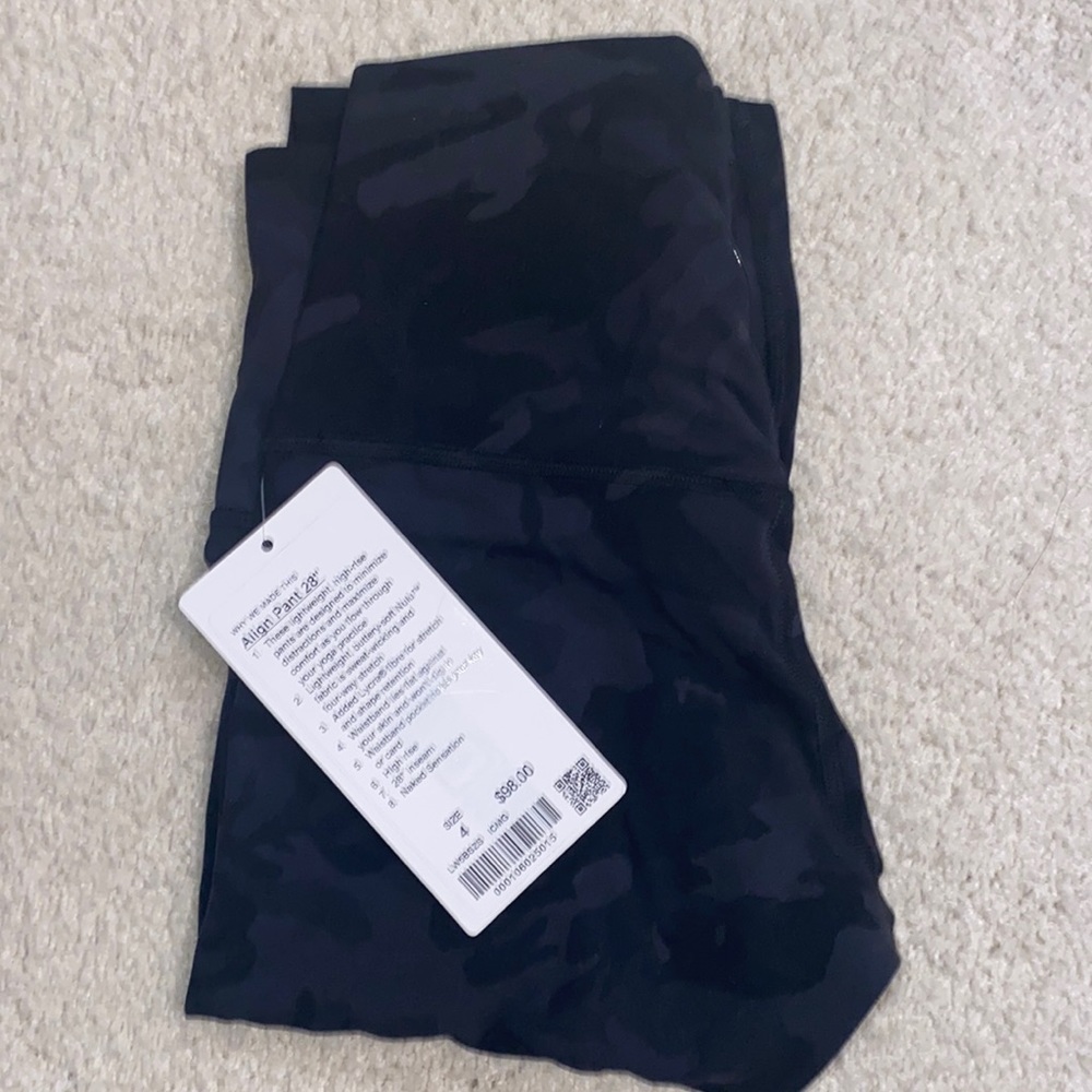 Lululemon align leggings NWT size 4